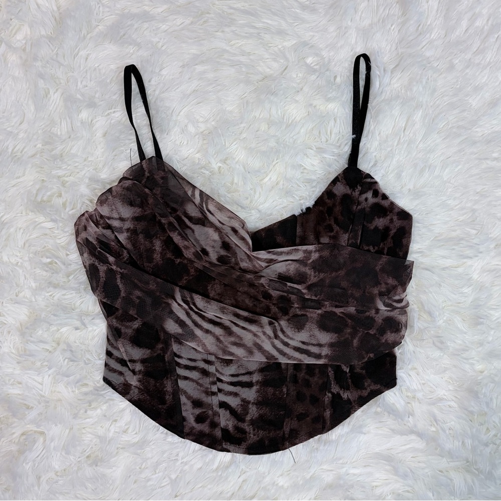 Windsor Animal Print Corset